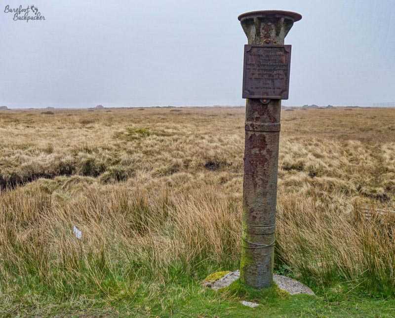 The Scotsman's Stump memorial, Winter Hill