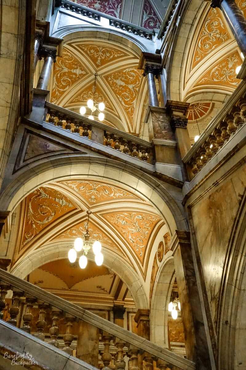Glasgow - Staircase in the City Chambers