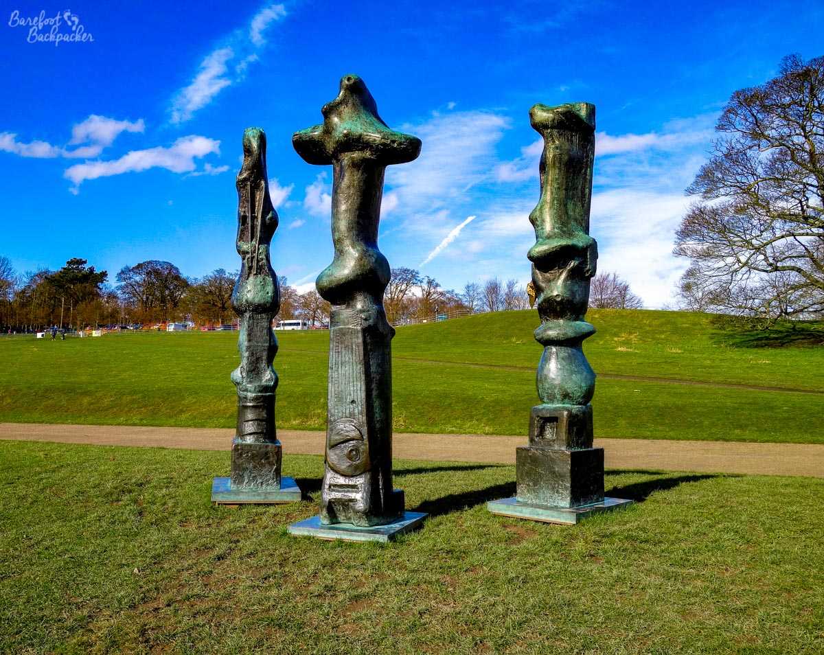 Henry Moore statue, Yorkshire Sculpture Park