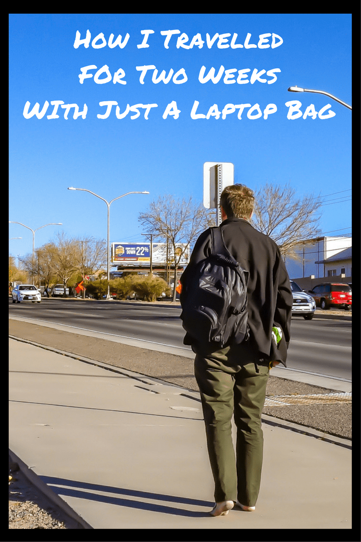 Packing Tips for travelling with merely a laptop bag!