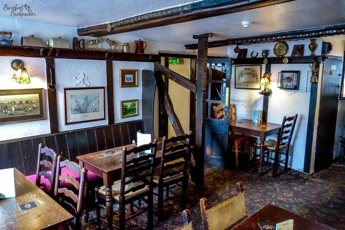 The downstairs in the Strines Inn