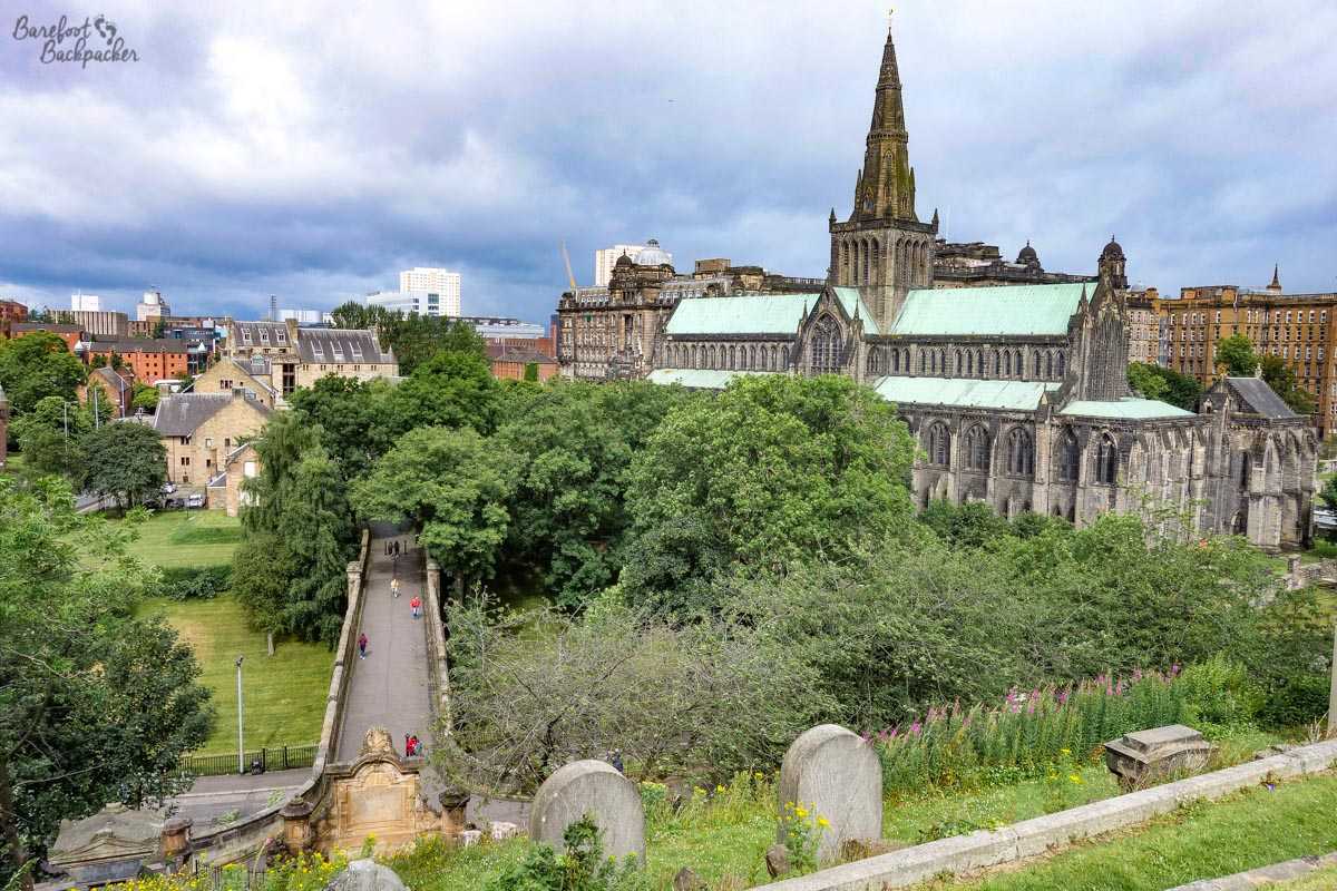 Glasgow - Outside the Cathedral