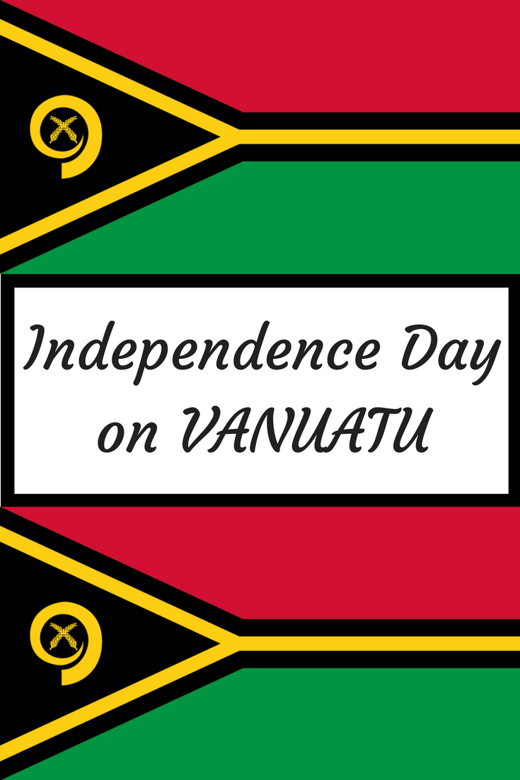 Vanuatu flag.
