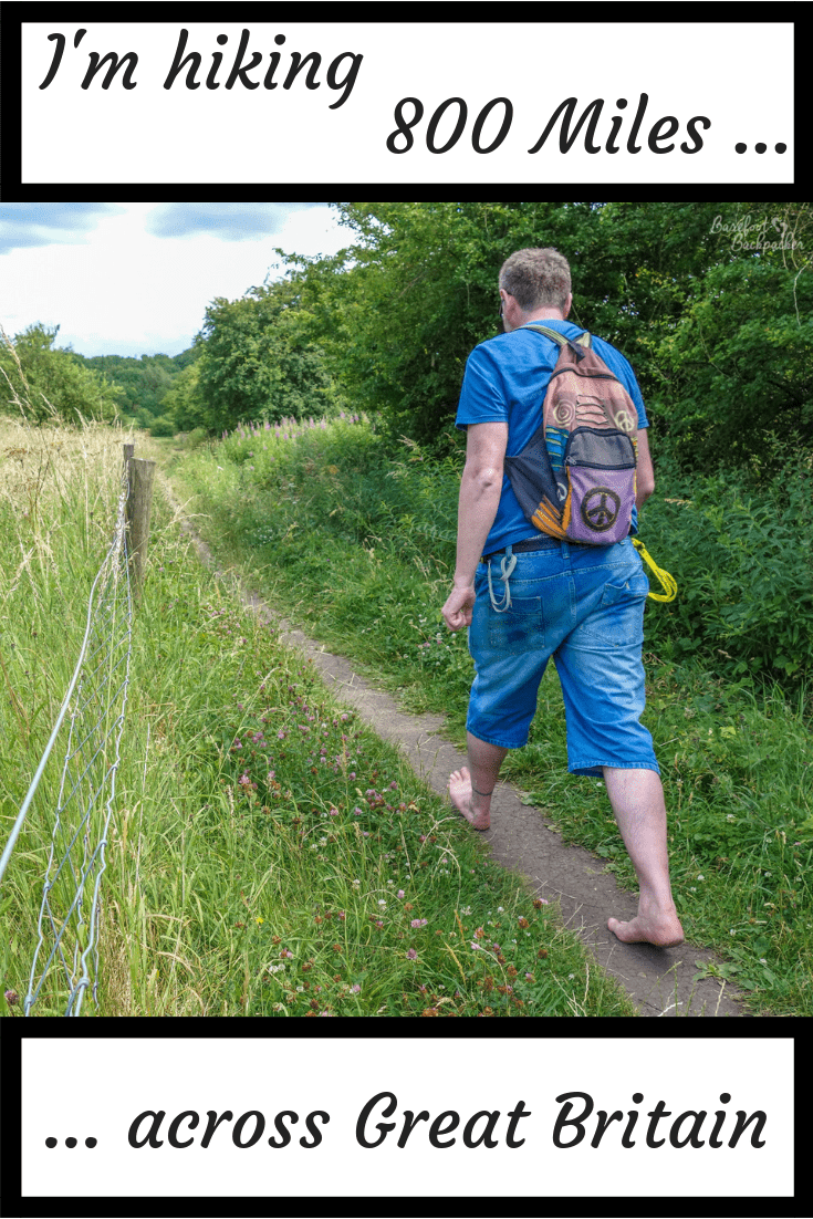 I'm planning to go hiking across Great Britain for 800 miles in May 2019 – come click me for for information!