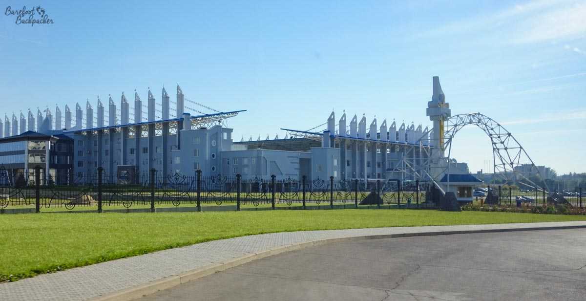 Sheriff Stadium, home of Sheriff Tiraspol FC.