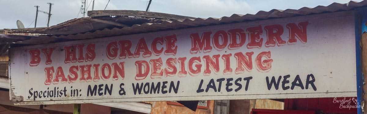 Shop in Accra, Ghana