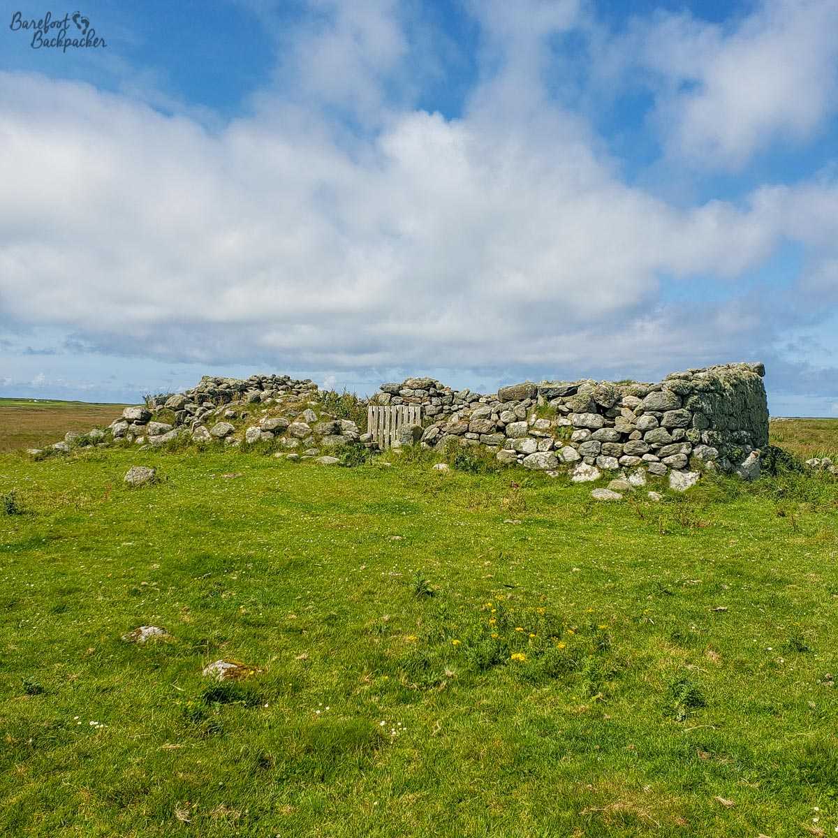Possible remains of Flora MacDonald's house on South Uist